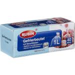 RUBIN Gefrierbeutel Polyethylen (PE) 1,0 l