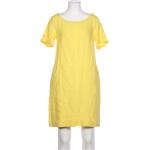 0039 Italy Damen Kleid, gelb 34