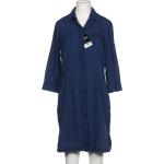 Reduzierte Blaue 0039 ITALY Freizeitkleider aus Denim für Damen Größe S 