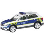 Silberne Herpa Volkswagen / VW Tiguan Polizei Modellautos & Spielzeugautos 