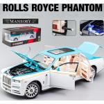 Blaue Rolls-Royce Phantom Modellautos & Spielzeugautos aus Kunststoff für Mädchen 