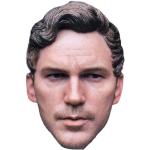 1/6 Skala Männlich Kopf Skulptur, Chris Pratt Starker Mann Kopf geschnitztes Spielzeug für 12inch Phicen TBLeague Action Figur Körper Puppe (B)