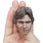1/6 Skala Männlich Kopf Skulptur, Harrison Ford Europäischer Männer Kopf Geschnitzt für 12 Zoll Action Figur Körper(A)