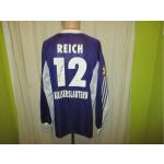 1.FC Kaiserslautern Adidas Langarm Matchworn Trikot 1998/99 + Nr.12 Reich Gr.XL