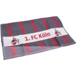 Rote Gestreifte 1. FC Köln Badehandtücher & Badetücher mit Köln-Motiv aus Baumwolle maschinenwaschbar 70x140 
