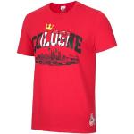 Rote Bestickte 1. FC Köln T-Shirts mit Köln-Motiv aus Baumwolle für Herren Größe 5 XL 