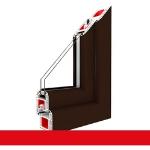 Schokoladenbraune Drutex Terrassentüren & Balkontüren aus Kunststoff 