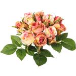 Rosa Runde Kunstblumen 