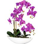Violette Künstliche Orchideen 