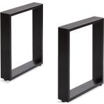 Schwarze Möbel-Eins Esstische & Esszimmertische lackiert aus Metall Breite 50-100cm, Höhe 0-50cm, Tiefe 50-100cm 