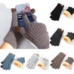 Strick-Handschuhe für Herren für den für den Winter 