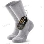 Reduzierte Graue SheIn Thermo-Socken aus Wolle für Herren Größe XL für den für den Winter 