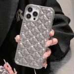 Silberne SheIn iPhone 13 Mini Hüllen mit Muster klappbar für Herren mini 