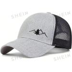 Reduzierte Graue SheIn Snapback-Caps für Herren für den für den Sommer 