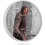 1 Unze Silber Herr der Ringe Aragorn 2021 (Auflage: 3.000 | Polierte Platte)
