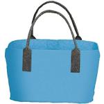Himmelblaue Gilde Einkaufstaschen & Shopping Bags aus Filz 