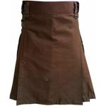 Braune Vintage Trachtenröcke für Damen Größe XXL für Partys 