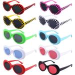 Reduzierte Pinke Retro Sonnenbrillen aus Kunststoff für Kinder 