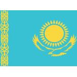 Kasachstan Flaggen 10-teilig 