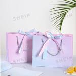 Reduzierte Lila SheIn Geschenktüten aus Papier für Herren 5-teilig 