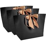 Black Friday Angebote - Schwarze Geschenktüten aus Papier 10-teilig zur Hochzeit 