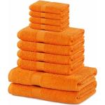 Reduzierte Orange Handtücher Sets 10-teilig 