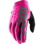 100% Brisker Schlechtwetter Damen Handschuhe | pink-black L