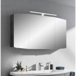 Reduzierte Graue Moderne PELIPAL Spiegelschränke LED beleuchtet Breite 0-50cm, Höhe 100-150cm 