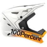 100% Kinder Fullface Helm Status , Kramer - Schwarz Grau, S