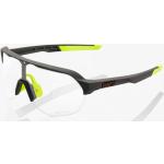 100% S2 Photochromic Sportbrille - Clear/Smoke, Soft tact cool grey