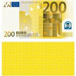 100 Stück Premium 200 Euro Spielgeld Format 113 x
