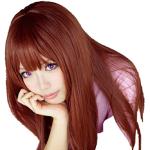 100cm Long Straight Vampire Knight Yuki Cross Synthetic Hair cosplay wig + Wig Cap
