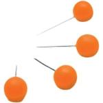 Orange NOBO Pinnnadeln aus Kunststoff 100-teilig 