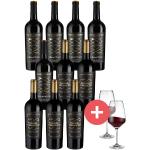 Reduzierte Italienische Primitivo Rotweine Sets & Geschenksets 2-teilig Apulien & Puglia 