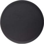 Schwarze Runde Runde Tabletts aus Kunststoff 1-teilig 