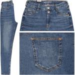 Blaue Blue Fire Skinny Jeans aus Denim für Damen 