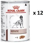 12 x 420 g ROYAL CANIN Veterinary Diet HEPATIC CANINE Pastete Leberkrankheiten