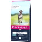 12 kg Eukanuba Adult Trockenfutter für Hunde mit Lachs 