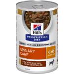 12x354 g Hill's c/d Multicare Ragout mit Huhn & Gemüse für Hunde