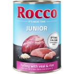 Rocco Junior Hundefutter mit Pute 