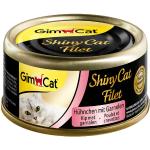 GIMCAT ShinyCat Filet Katzenfutter nass mit Huhn 