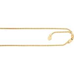 Goldene Schlangenketten aus Gold 14 Karat für Damen 