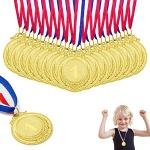 15 Stück Siegermedaille,Gewinner Medaillen Gold,Go