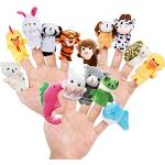 Reduzierte Zoo Fingerpuppen 15-teilig 