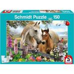 150 Teile Schmidt Spiele Kinder Puzzle Stute und Fohlen 56421