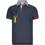 Gestreifte FIGC – Italienischer Fußballverband Kinderpoloshirts & Kinderpolohemden 