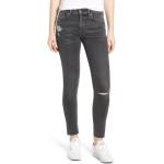 Graue LEVI'S Made & Crafted Skinny Jeans aus Denim für Damen Größe S 