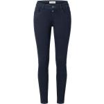 Dunkelblaue Elegante Timezone Slim Fit Jeans aus Denim für Damen 