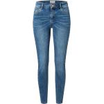 Blaue Timezone Slim Fit Jeans aus Denim für Damen 