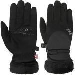 180s Primaloft Damenhandschuhe Handschuhe Fingerhandschuhe Damen - mit Futter Herbst-Winter - L schwarz